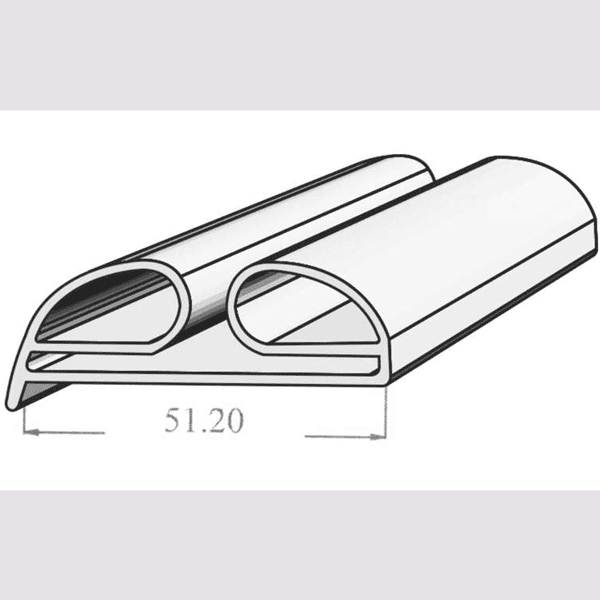 كاوتش ثلاجات العرض (I-P194)